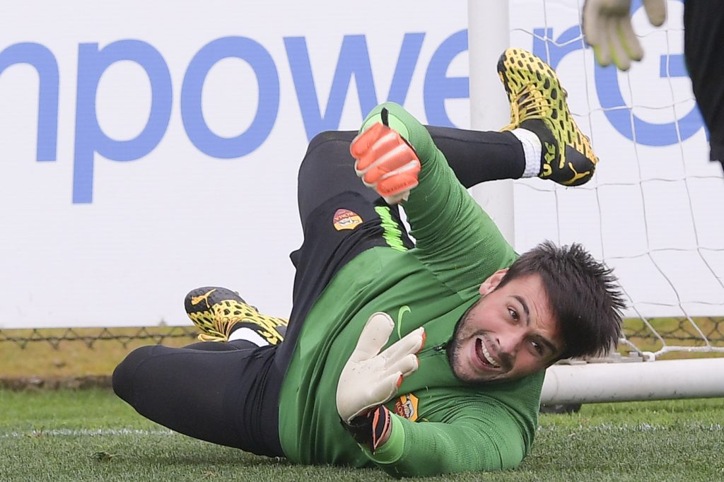 Fuzato AS Roma, sessione di allenamento in vista della sfida di Europa League contro il KAA Gent