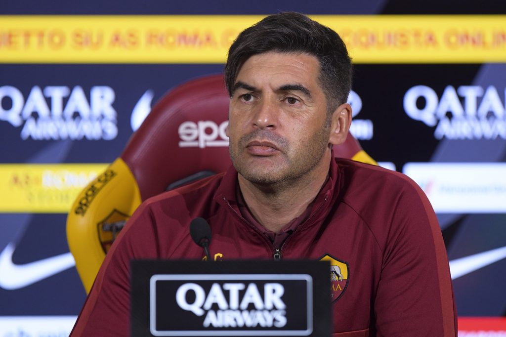 AS Roma, la conferenza stampa di Paulo Fonseca