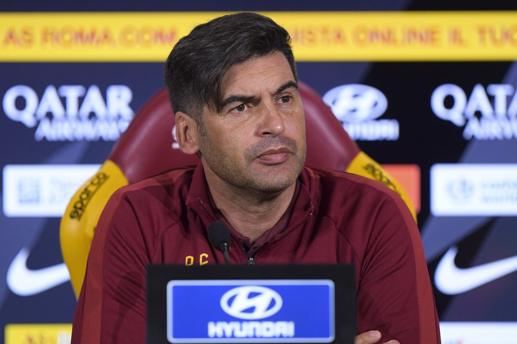 AS Roma, la conferenza stampa di Paulo Fonseca