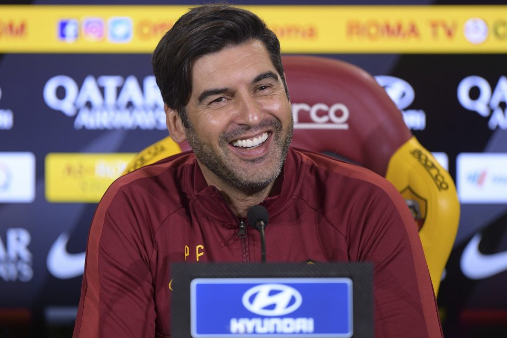 AS Roma, la conferenza stampa di Paulo Fonseca