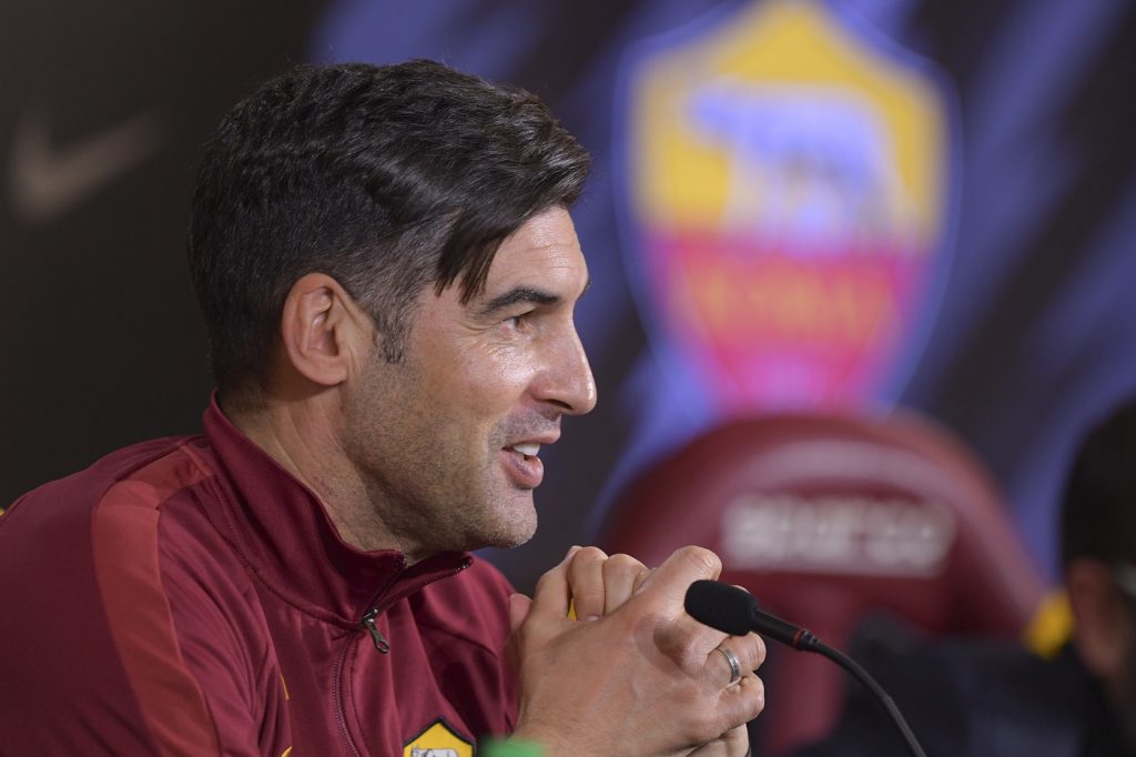 AS Roma, la conferenza stampa di Paulo Fonseca