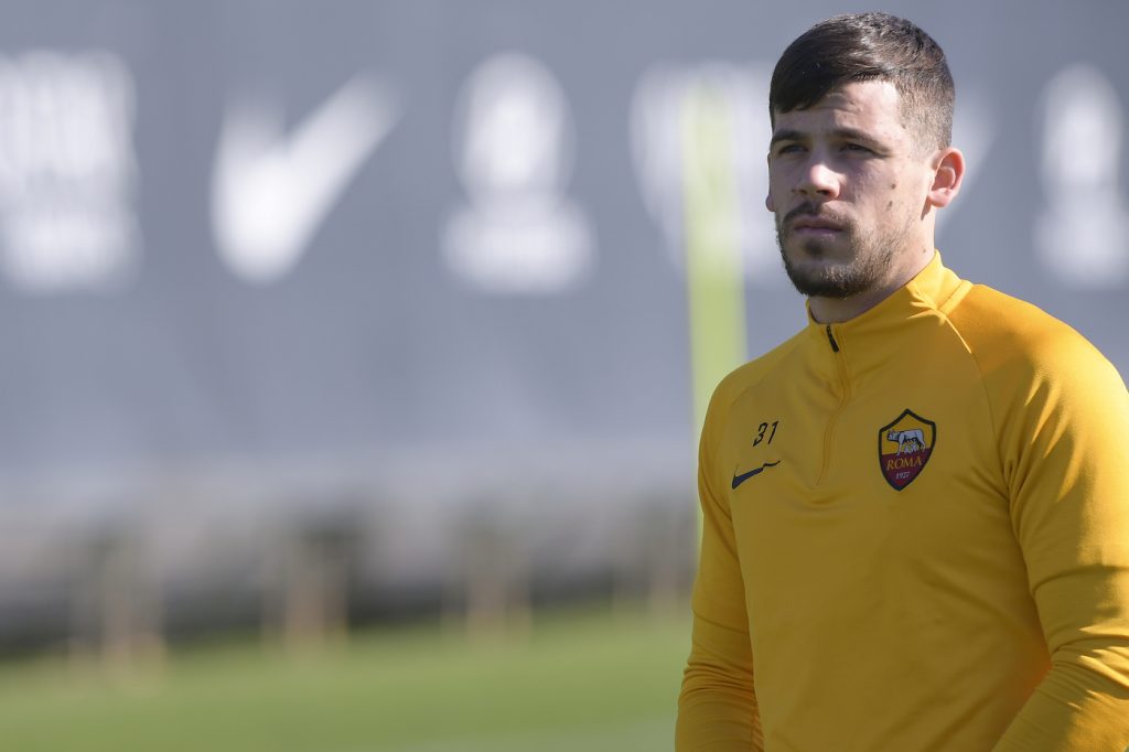 Perez AS Roma, allenamento a TrigoriaAS Roma, allenamento a Trigoria