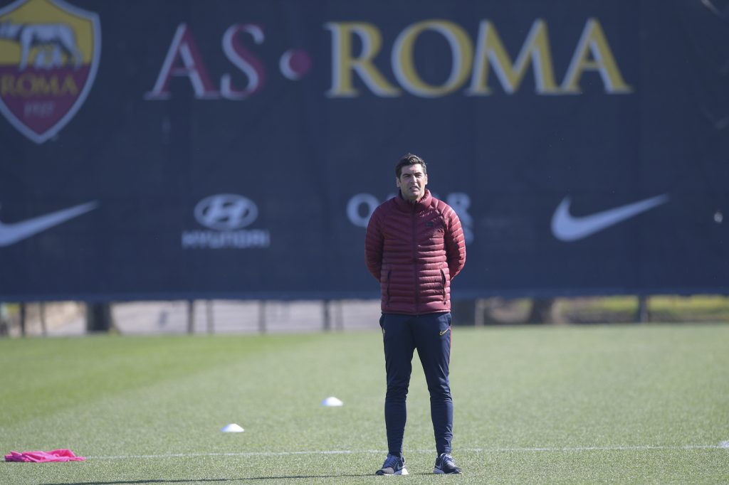 Fonseca AS Roma, allenamento a TrigoriaAS Roma, allenamento a Trigoria
