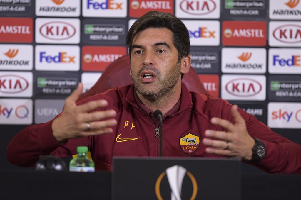 Fonseca Europa League, conferenza stampa AS Roma in vista del Gent