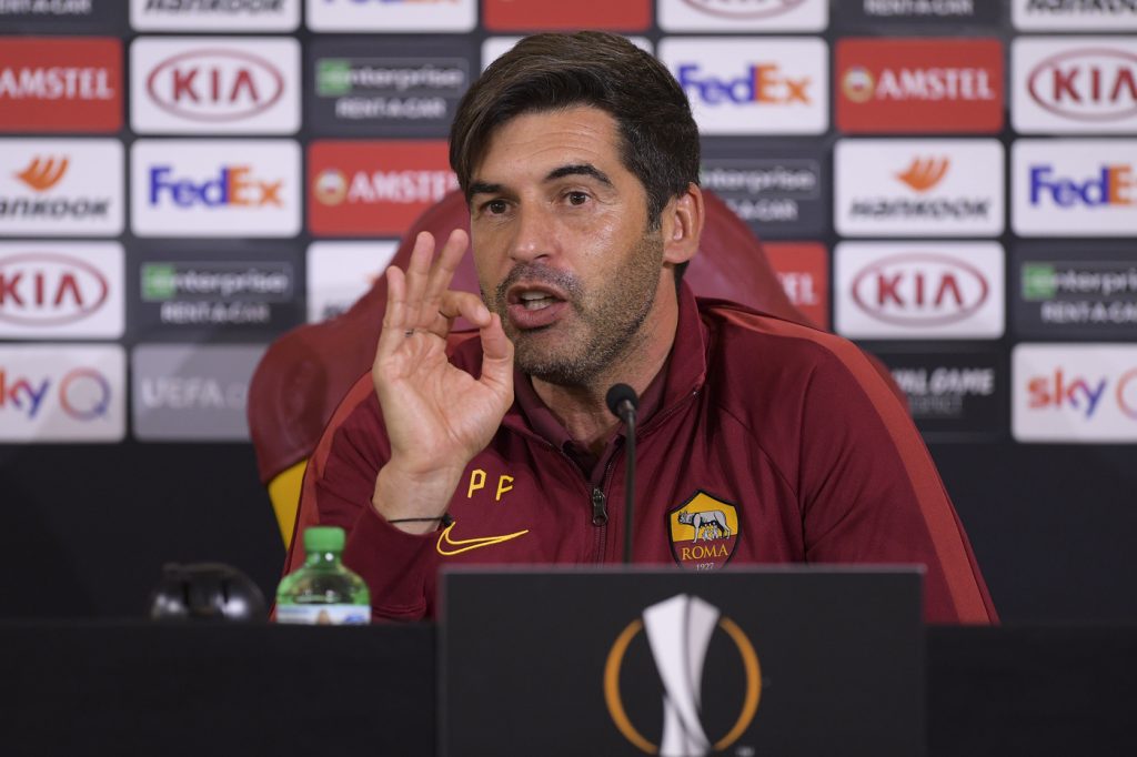 Fonseca Europa League, conferenza stampa AS Roma in vista del Gent
