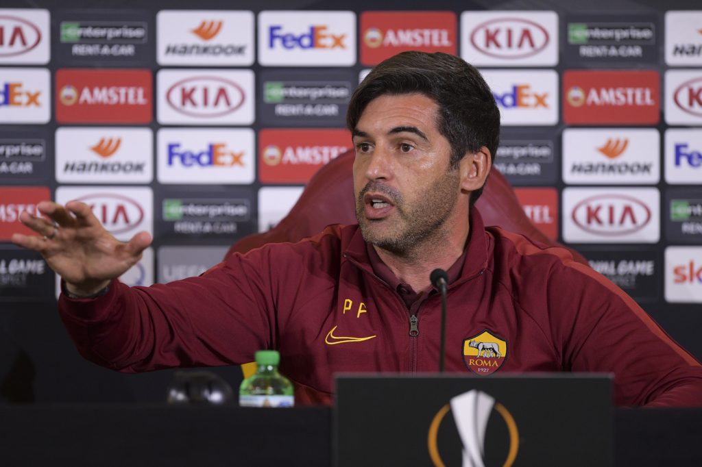 Fonseca Europa League, conferenza stampa AS Roma in vista del Gent