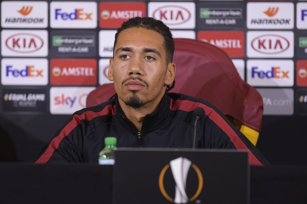 Smalling Europa League, conferenza stampa AS Roma in vista del Gent