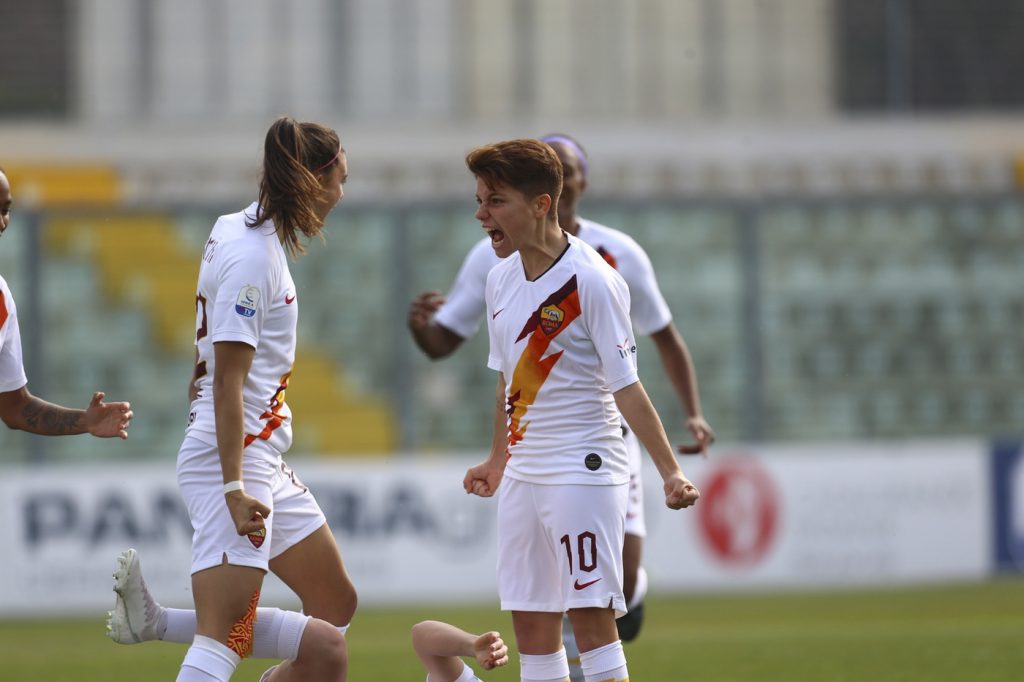 giugliano bonfantini Sassuolo vs Roma - Campionato Serie A Femminile 2019/2020