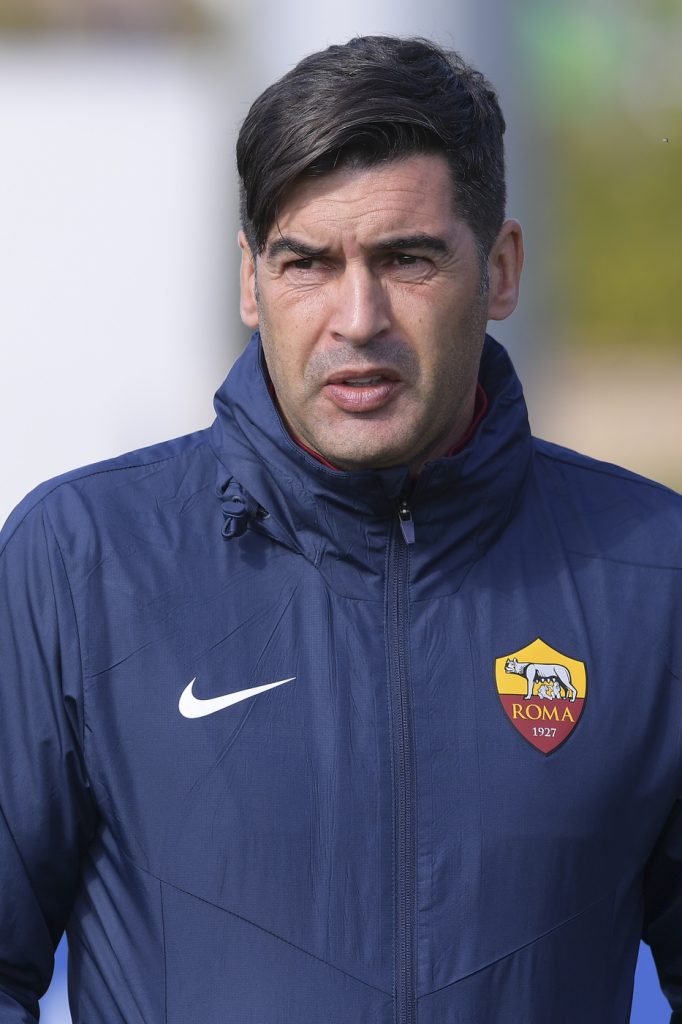 AS Roma, allenamento mattutino a Trigoria Fonseca