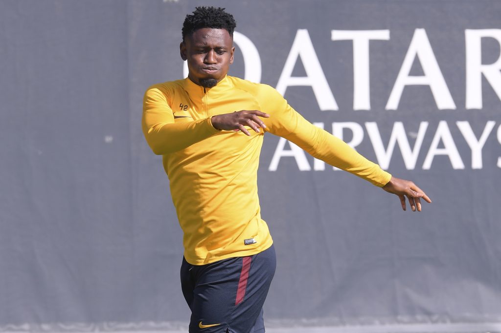 AS Roma, allenamento mattutino a Trigoria Diawara