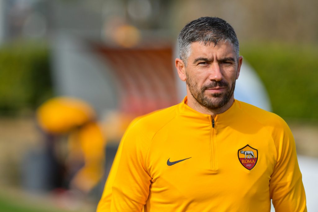 kolarov AS Roma, allenamento a TrigoriaAS Roma, allenamento a Trigoria