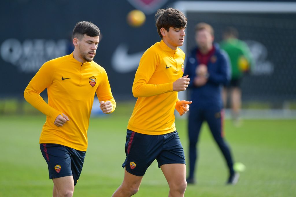 perez villar AS Roma, allenamento a TrigoriaAS Roma, allenamento a Trigoria