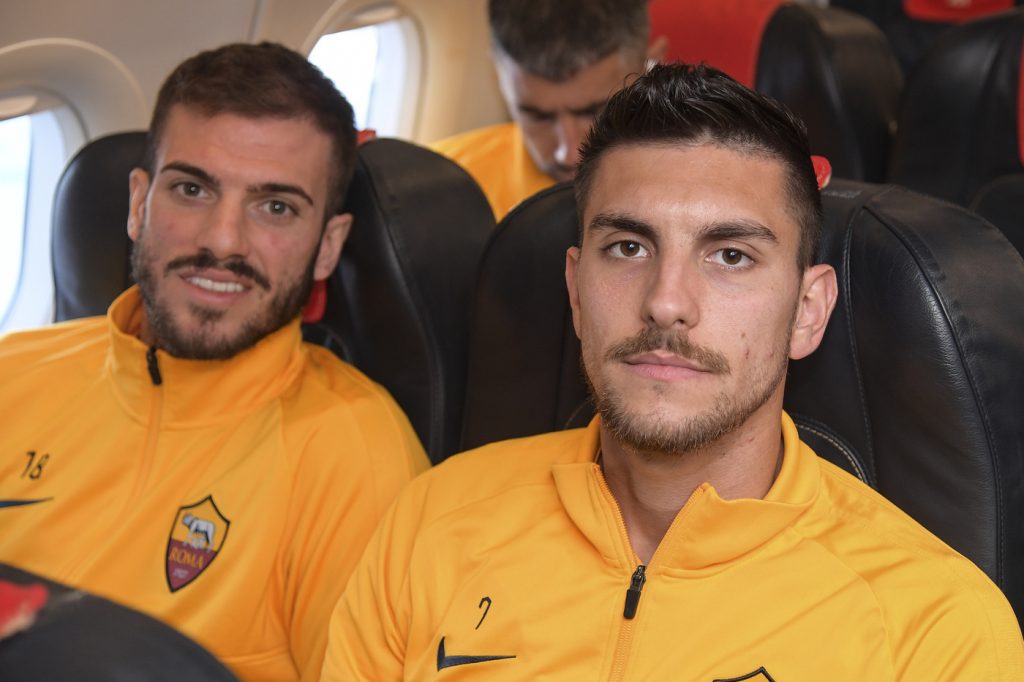 L'AS Roma in viaggio per Bergamo