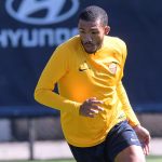 Juan Jesus AS Roma, allenamento a Trigoria