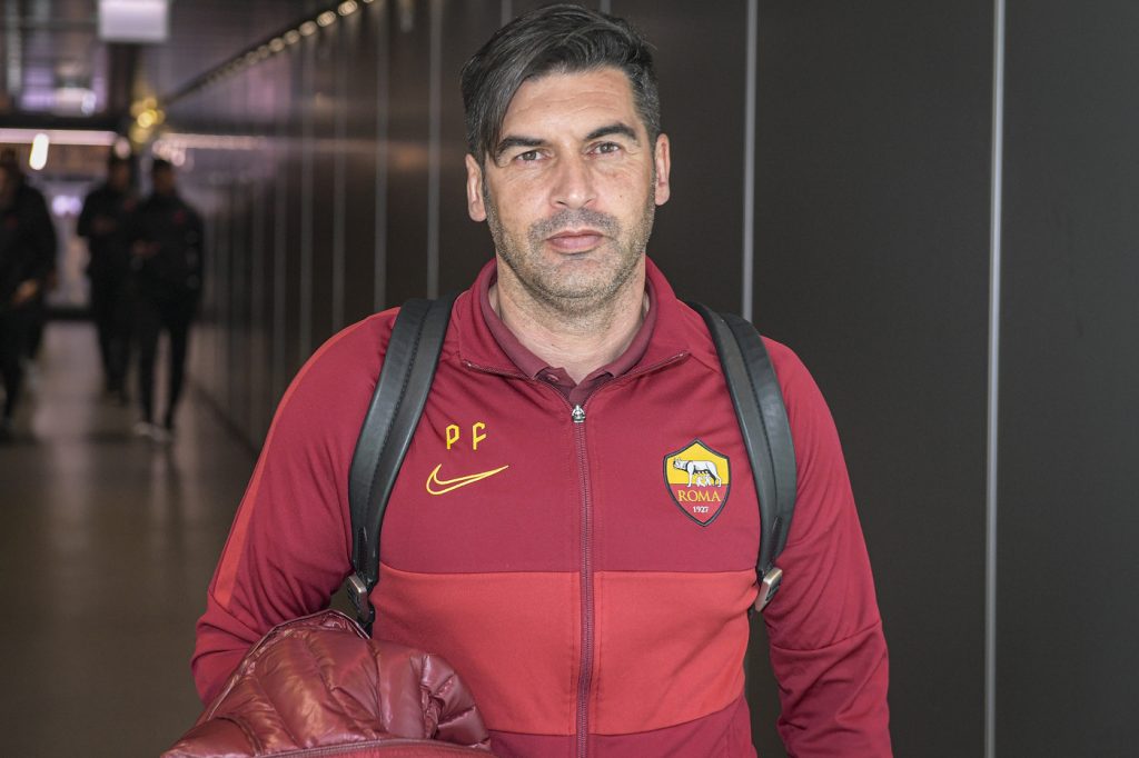Fonseca AS Roma, la squadra in partenza per la trasferta di Gent