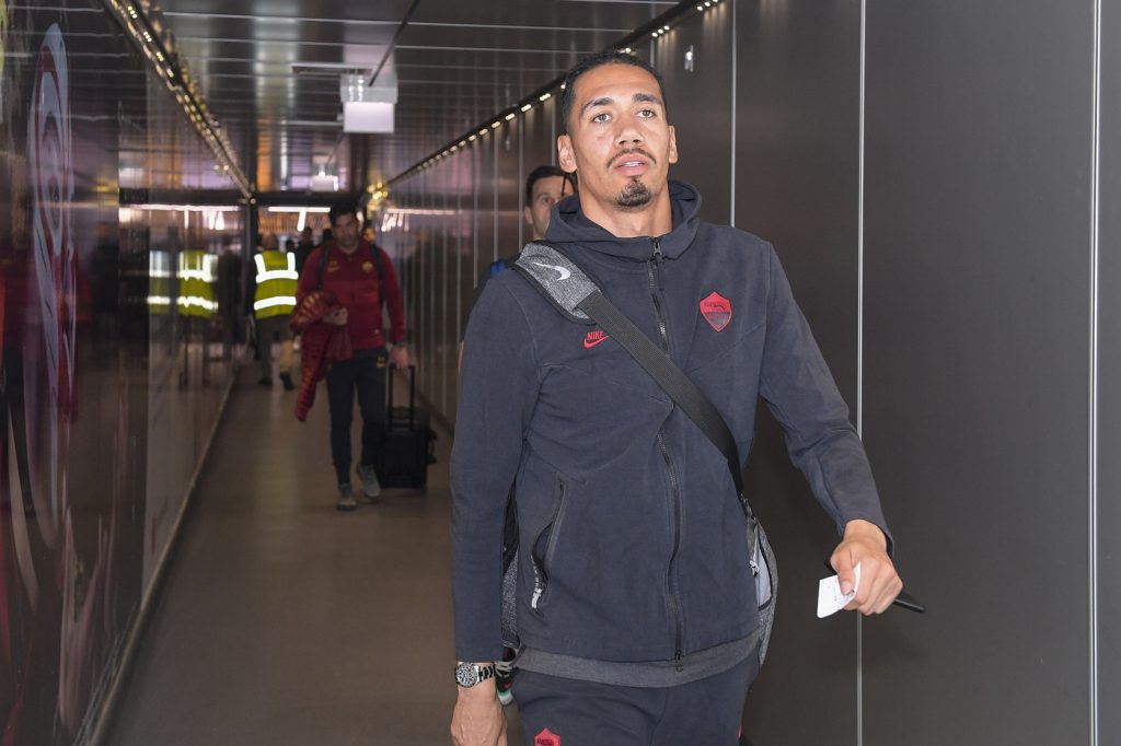 Smalling AS Roma, la squadra in partenza per la trasferta di Gent