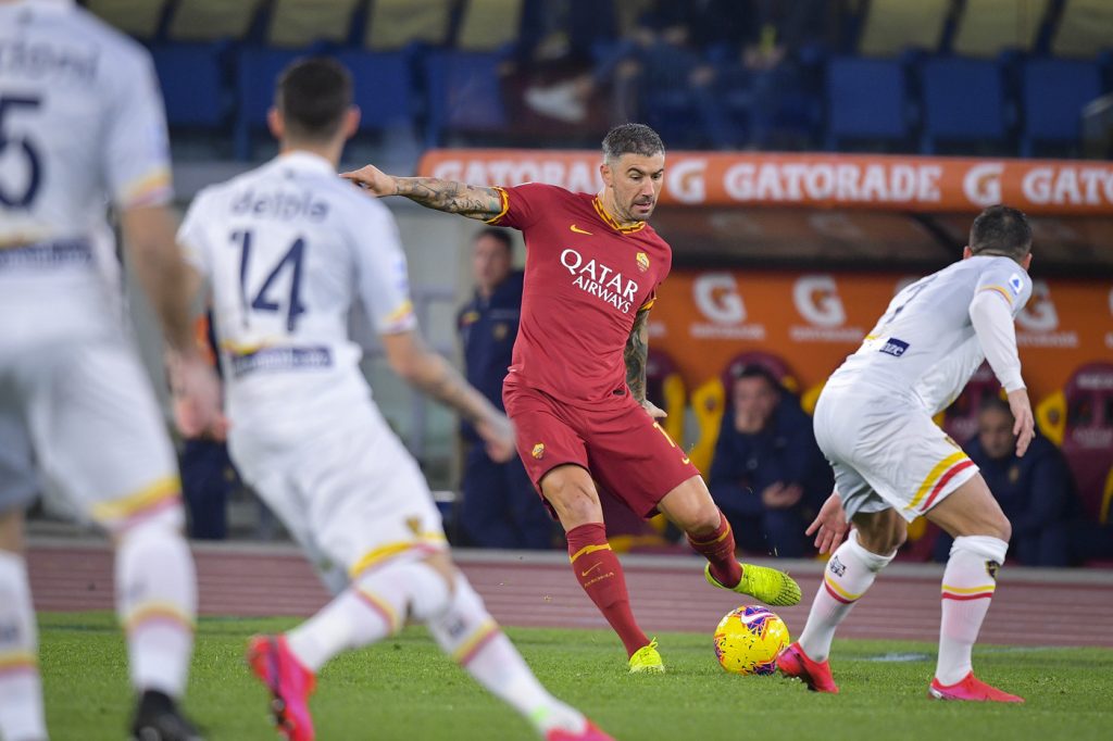 Roma vs Lecce Kolarov
