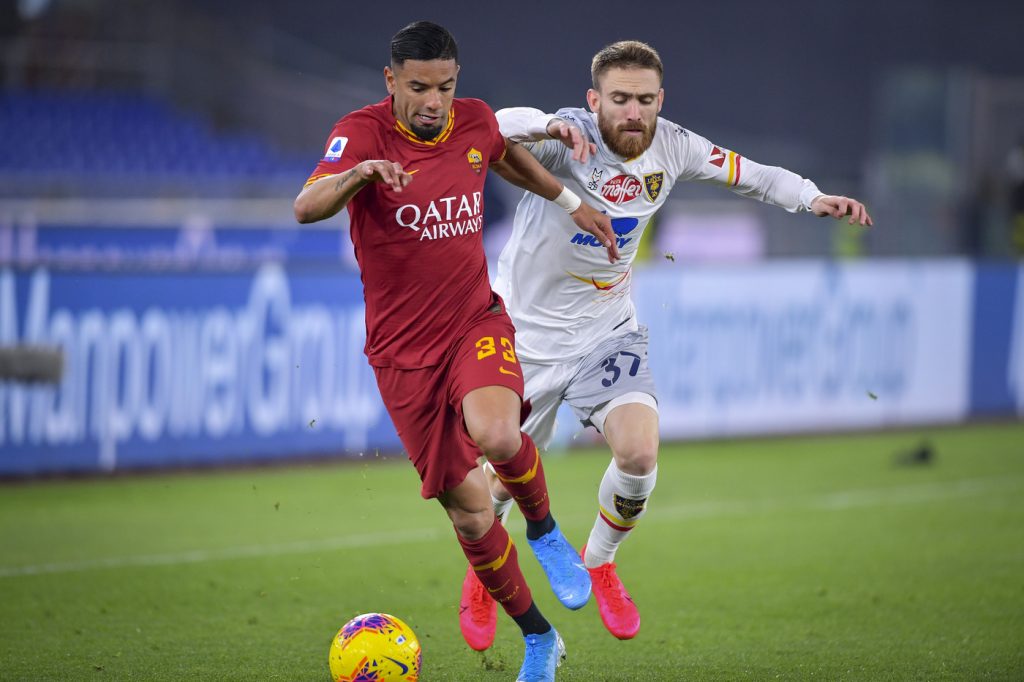 Roma vs Lecce Bruno Peres