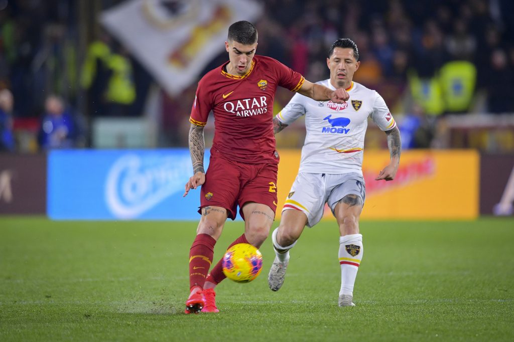 Mancini Roma vs Lecce - Serie A TIM 2019/2020