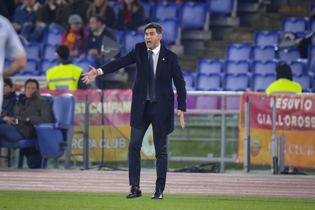 Roma vs Lecce Fonseca
