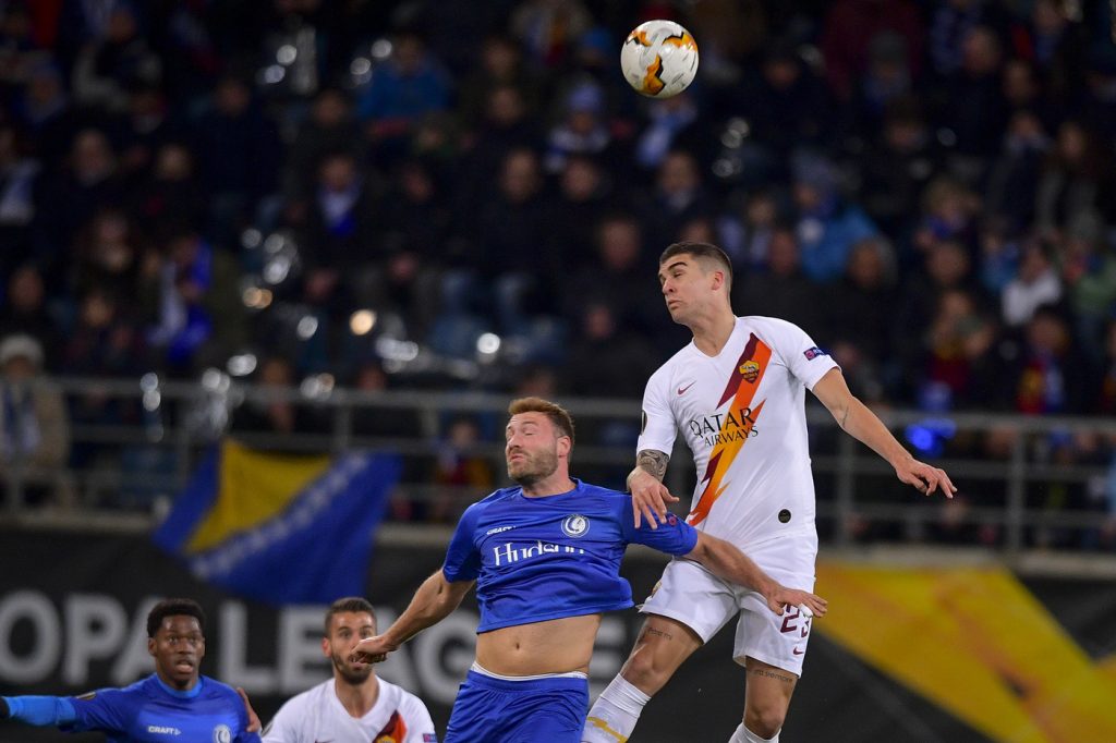 Mancini Gent vs Roma - Uefa Europa League 2019/2020