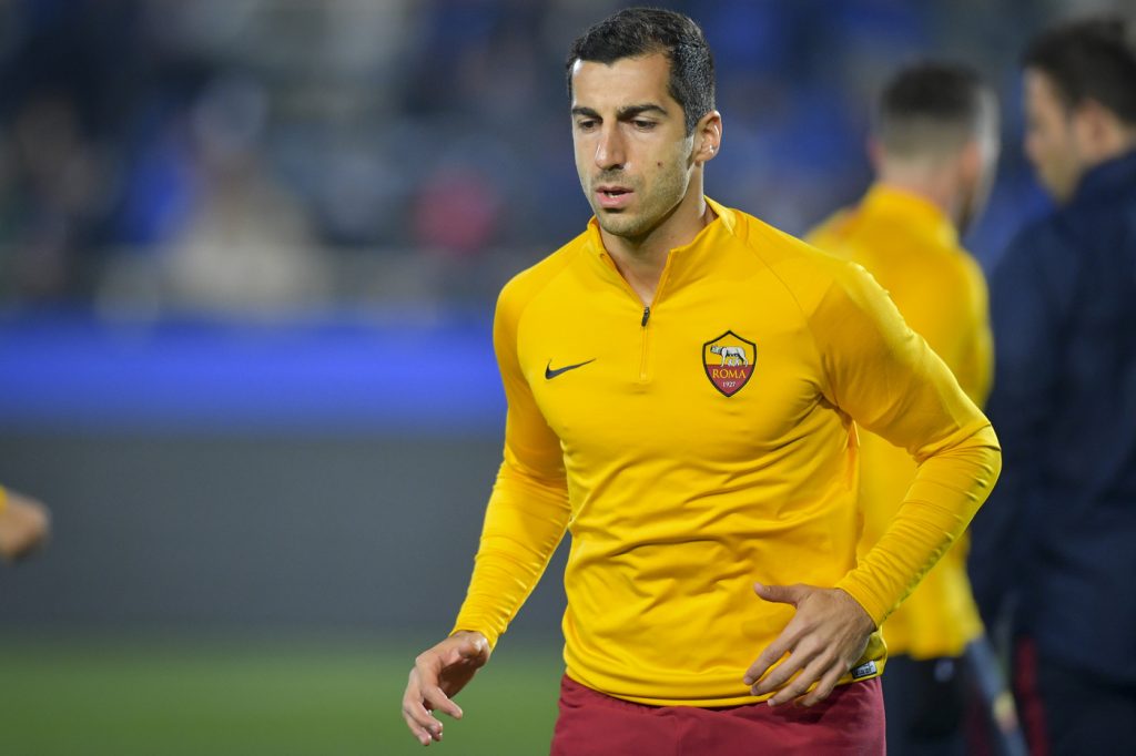 mkhitaryan Atalanta vs Roma - Serie A TIM 2019/2020