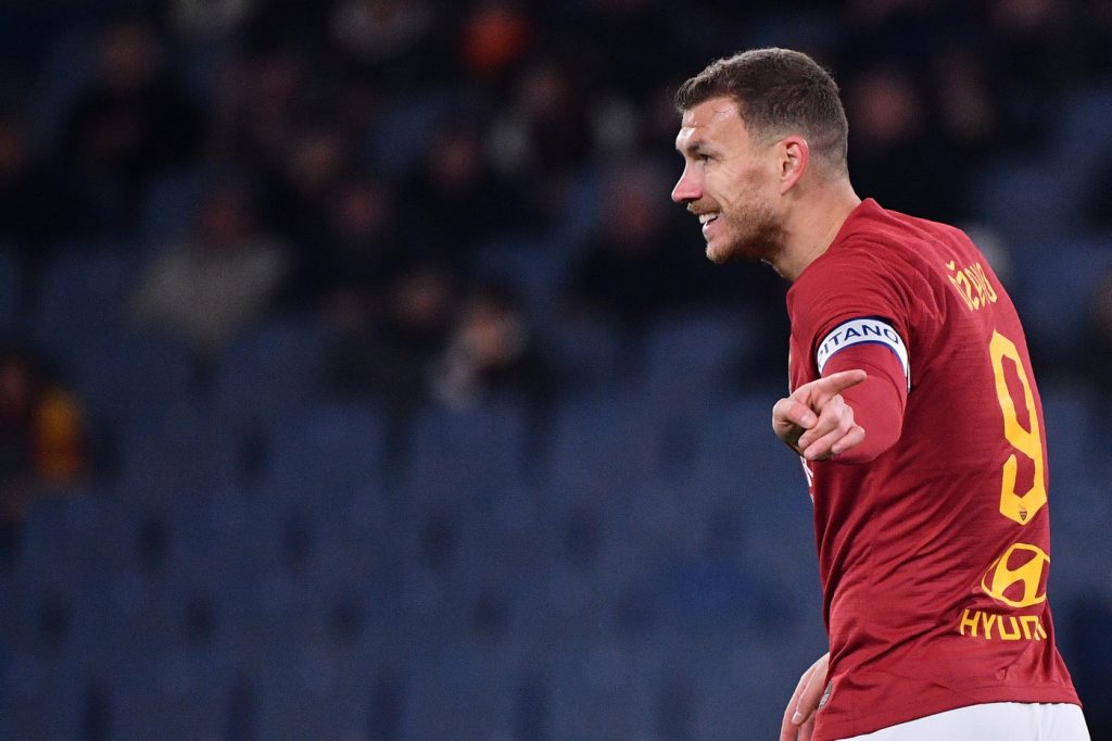 dzeko Roma vs Bologna - Serie A TIM 2019/2020