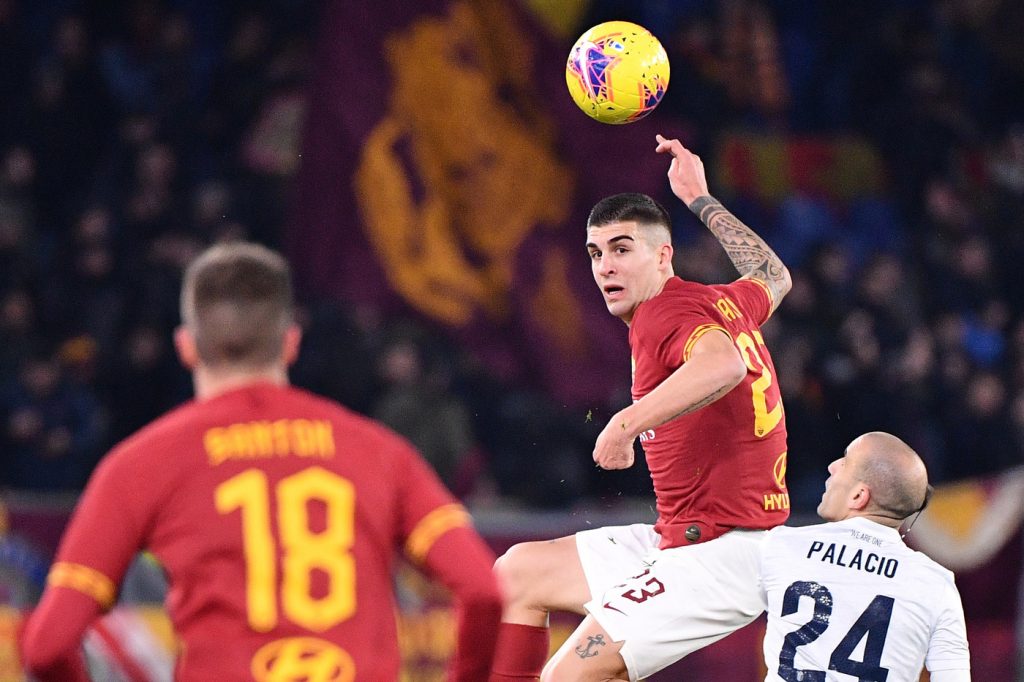 mancini Roma vs Bologna - Serie A TIM 2019/2020