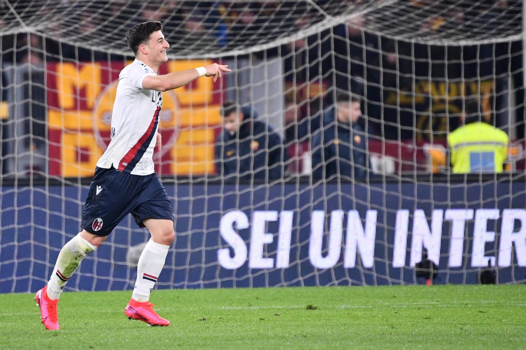 orsolini Roma vs Bologna - Serie A TIM 2019/2020