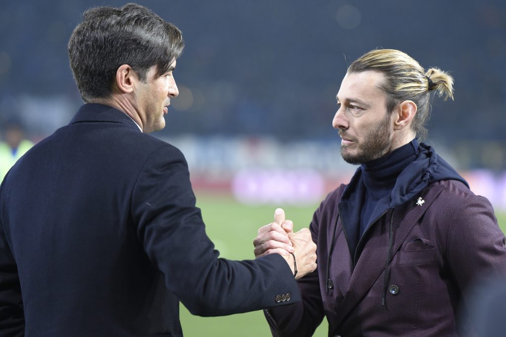 fonseca balzaretti Atalanta vs Roma - Serie A TIM 2019/2020