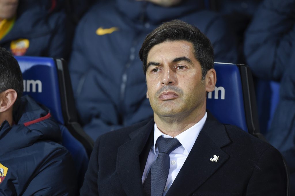 fonseca Atalanta vs Roma - Serie A TIM 2019/2020