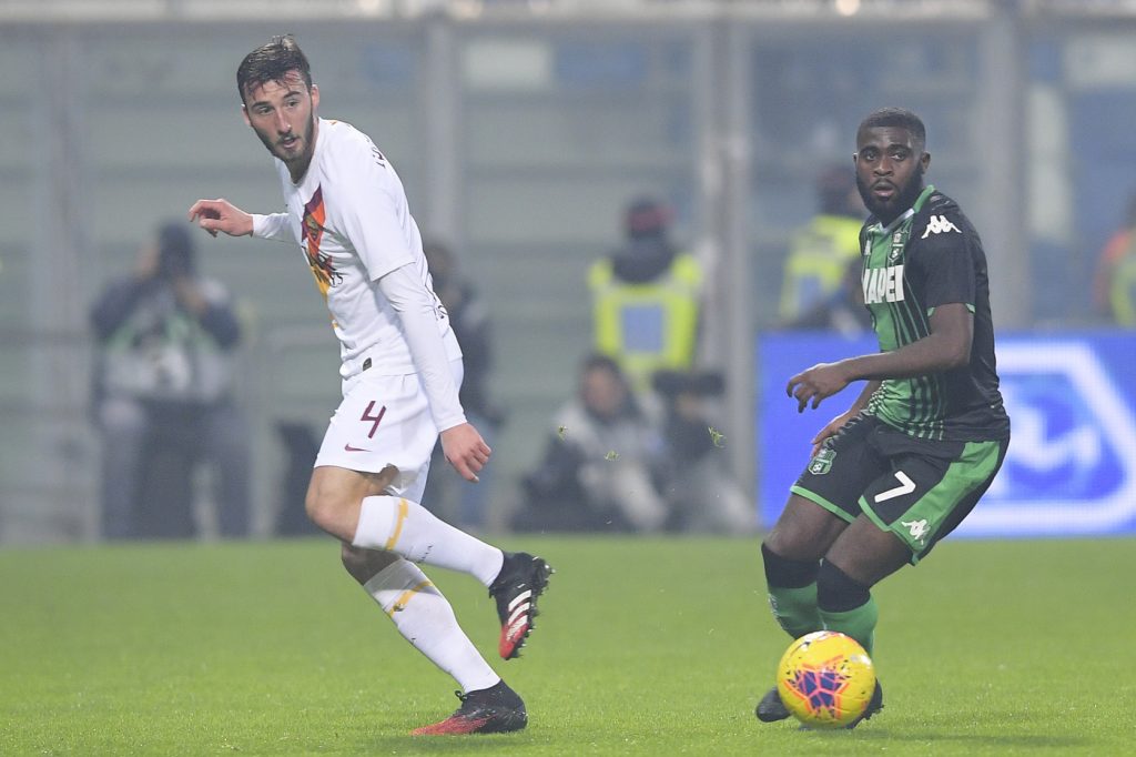 cristante boga Sassuolo vs Roma - Serie A TIM 2019/2020