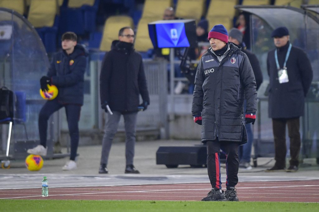 mihajlovic Roma vs Bologna - Serie A TIM 2019/2020