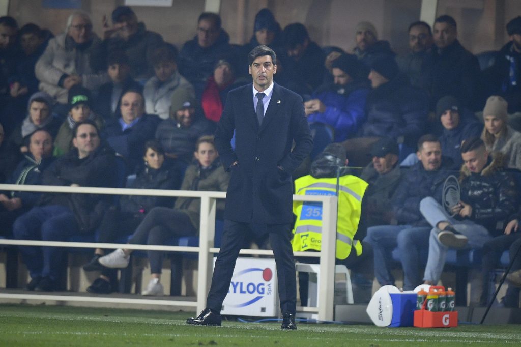 fonseca Atalanta vs Roma - Serie A TIM 2019/2020
