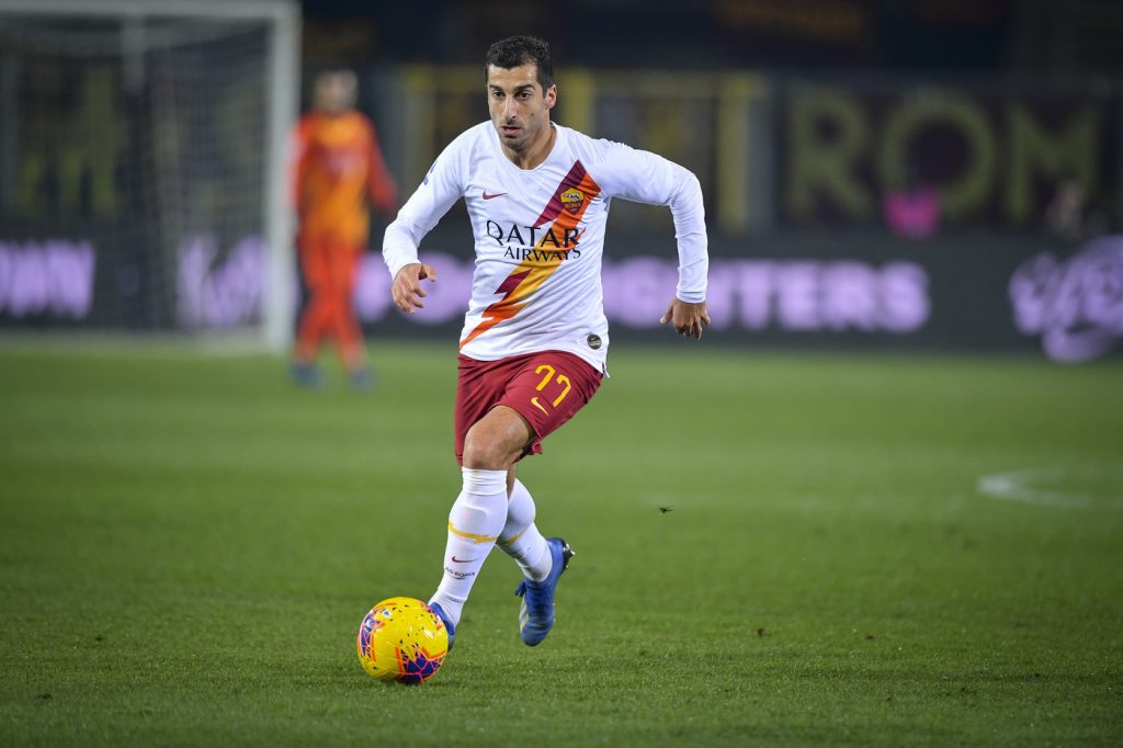 mkhitaryan Atalanta vs Roma - Serie A TIM 2019/2020