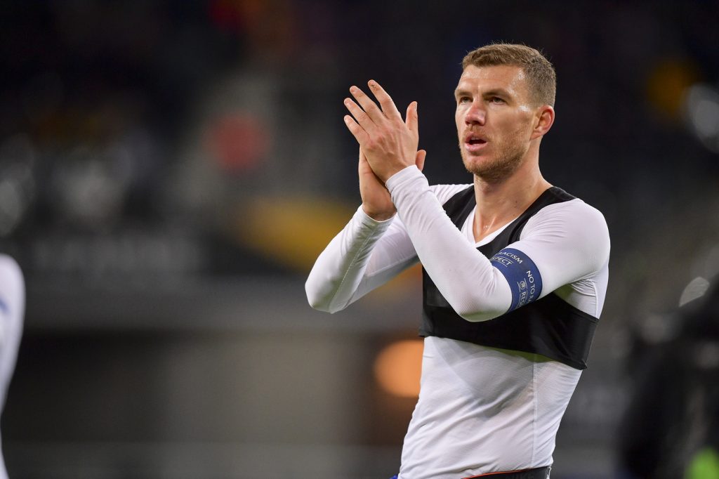 Dzeko Gent vs Roma - Uefa Europa League 2019/2020