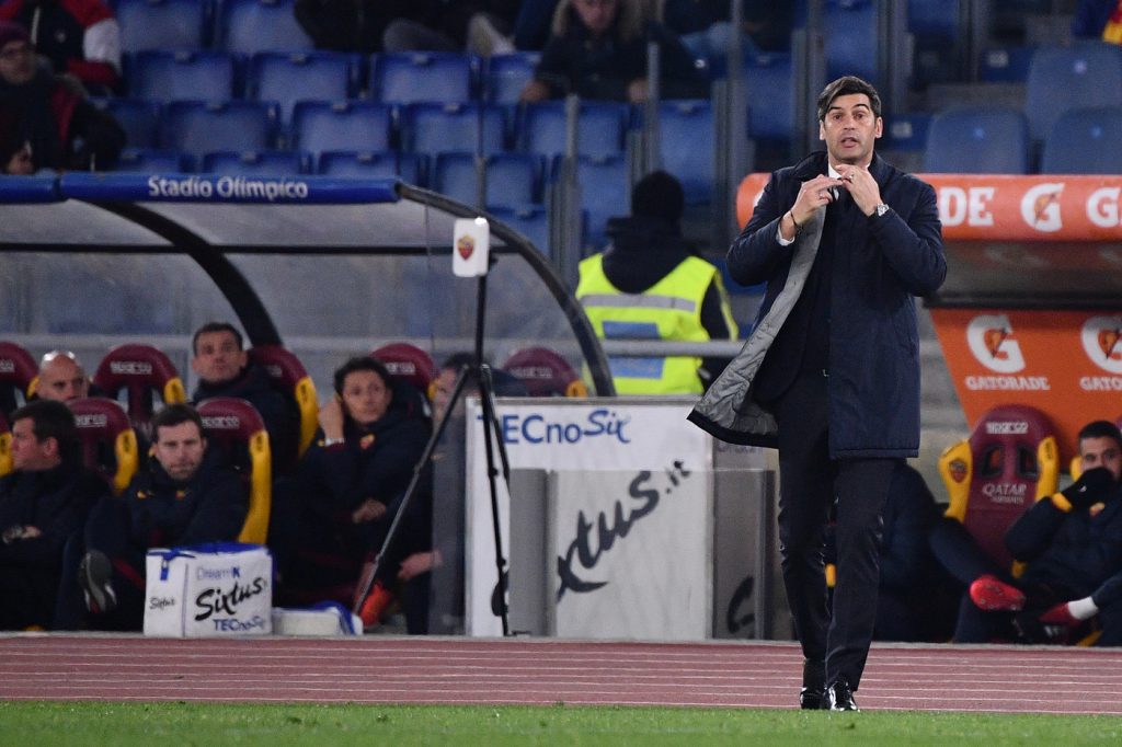 fonseca Roma vs Bologna - Serie A TIM 2019/2020