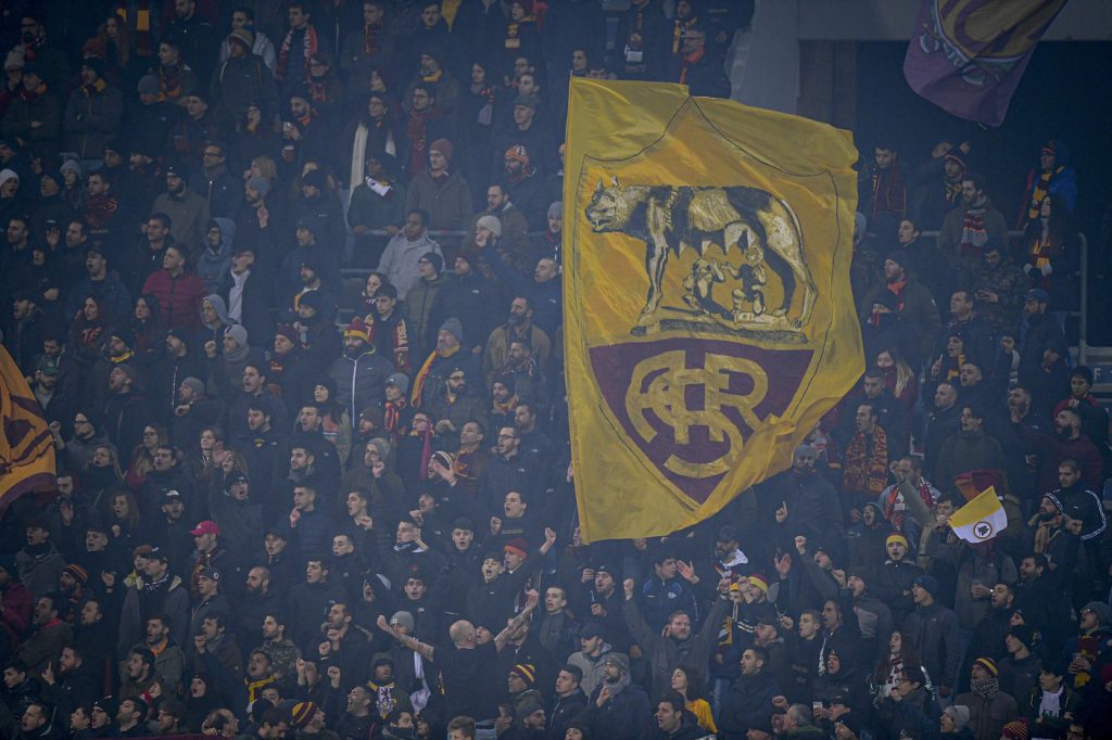 curva sud tifosi Sassuolo vs Roma - Serie A TIM 2019/2020