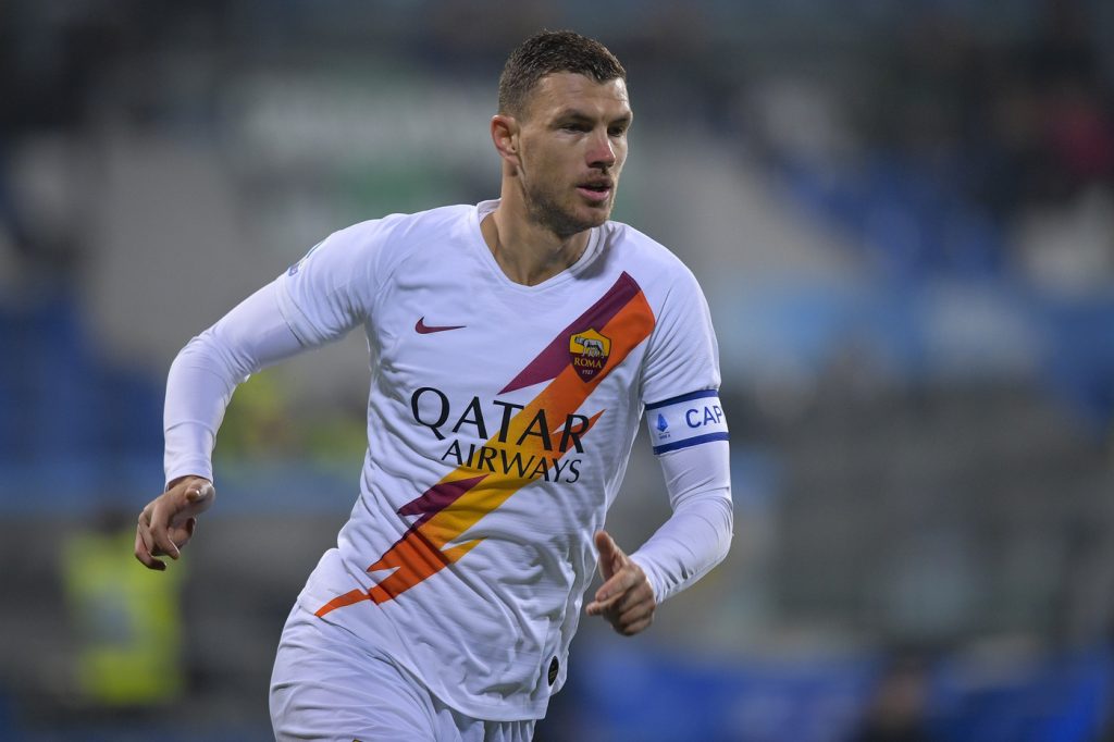 dzeko Sassuolo vs Roma - Serie A TIM 2019/2020