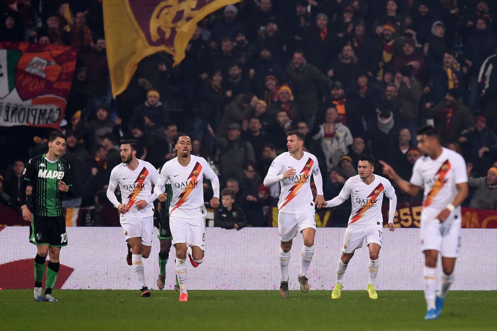 under peres dzeko smalling cristante US Sassuolo v AS Roma - Serie A