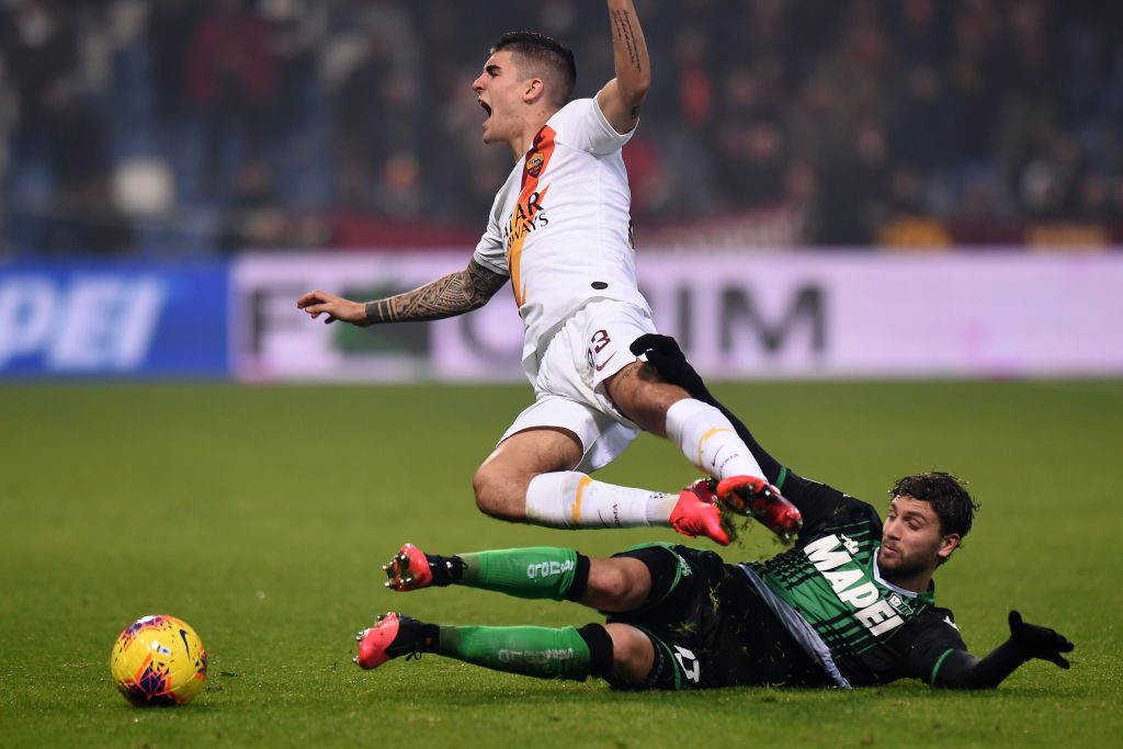 locatelli mancini US Sassuolo v AS Roma - Serie A