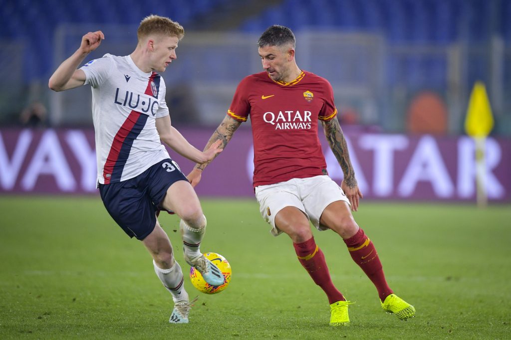 kolarov Roma vs Bologna - Serie A TIM 2019/2020