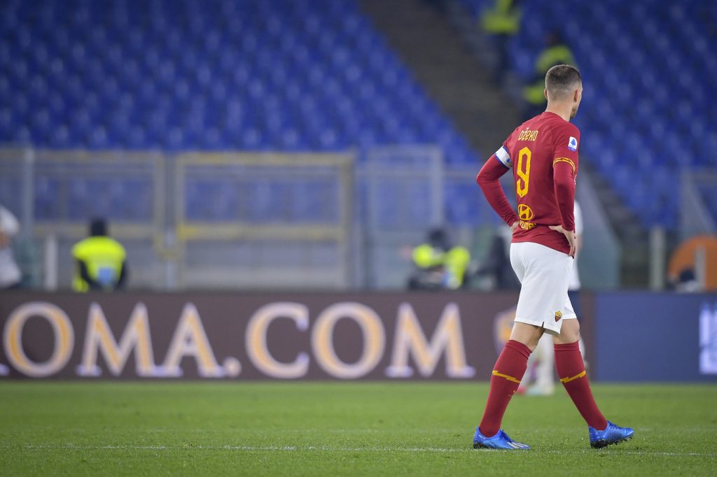 dzeko Roma vs Bologna - Serie A TIM 2019/2020