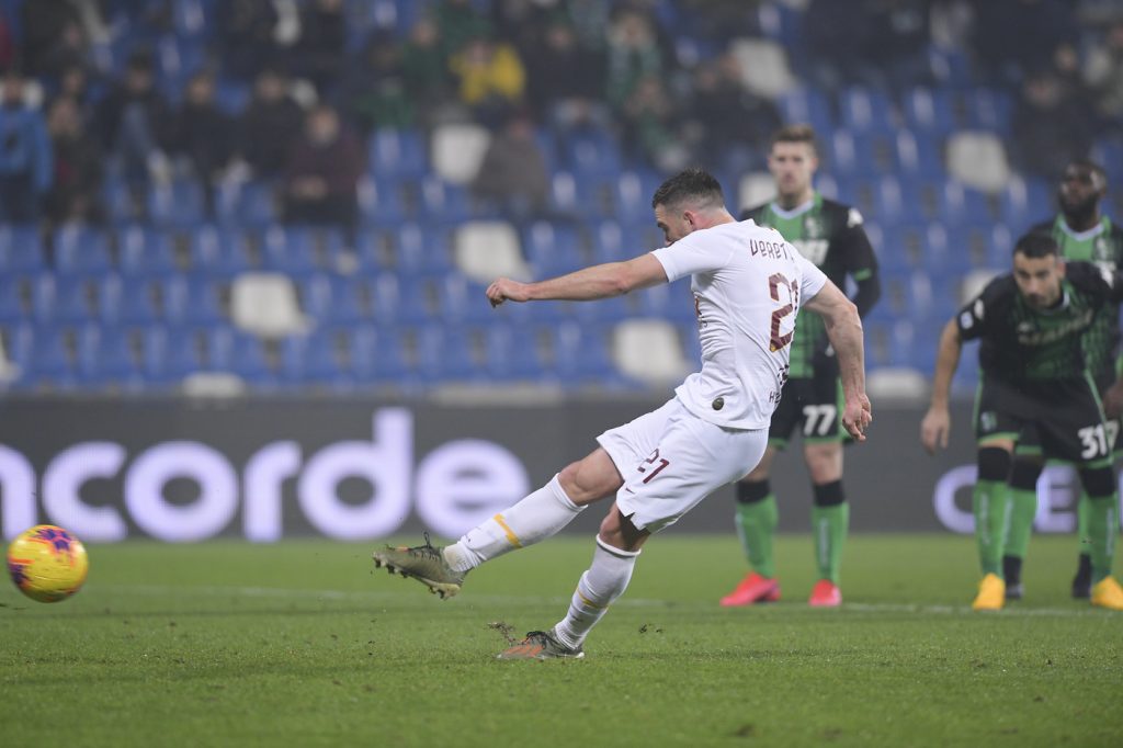 veretout Sassuolo vs Roma - Serie A TIM 2019/2020