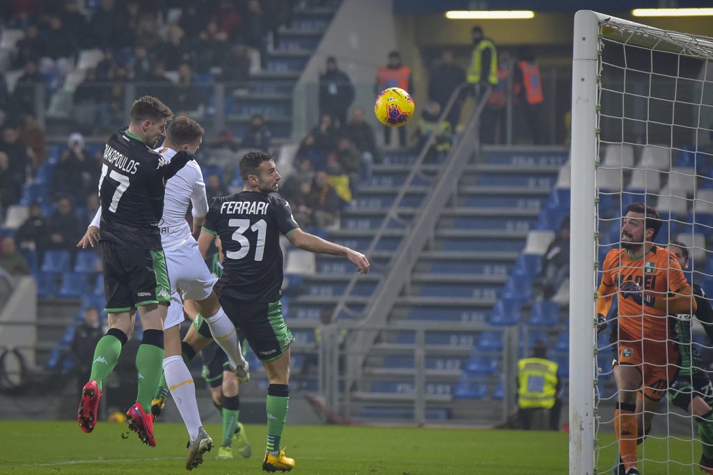 dzeko Sassuolo vs Roma - Serie A TIM 2019/2020