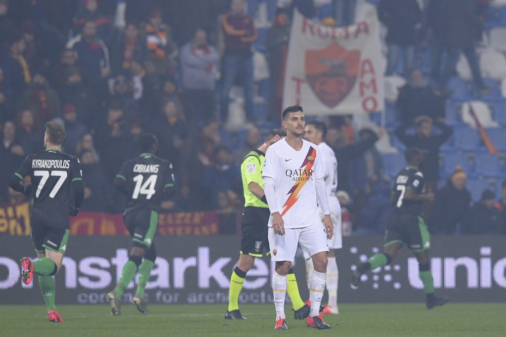 pellegrini Sassuolo vs Roma - Serie A TIM 2019/2020