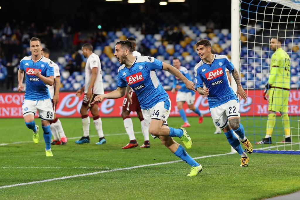 manolas SSC Napoli v Torino FC - Serie A