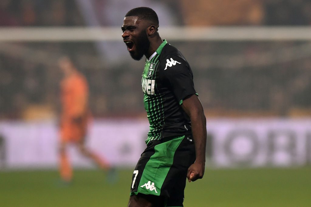 boga US Sassuolo v AS Roma - Serie A
