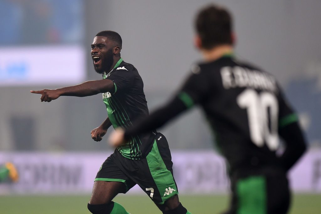 boga US Sassuolo v AS Roma - Serie A