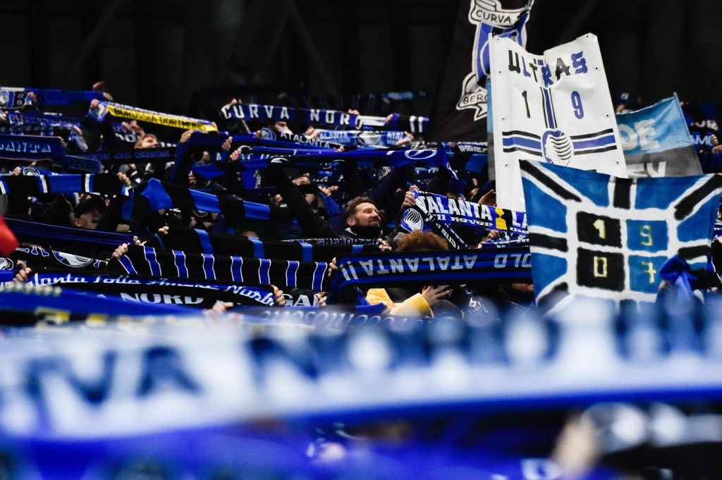 tifosi Atalanta vs Roma - Serie A TIM 2019/2020